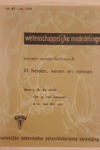 Twente natuurhistorisch 3 heiden, venen en vennen - N0. 43 - mei 1962