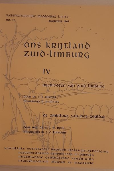 Ons Krijtland Zuid-Limburg IV orchideeën van Zuid-Limburg - No. 76 - augustus 1968
