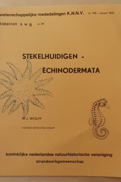 Stekelhuidigen - Echinodermata - nr. 105 - januari 1975 (vierde herziene druk)
