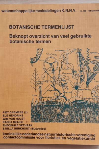 Botanische termenlijst beknopt overzicht van veel gebruikte botanische termen - No. 166 - februari 1985