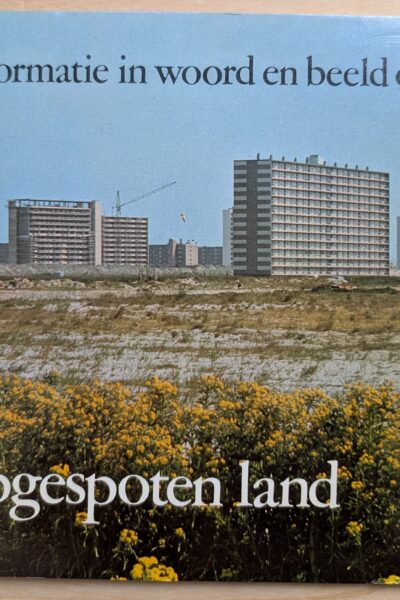 Informatie in woord en beeld over opgespoten land