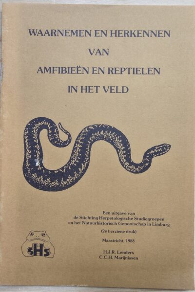 Waarnemen en herkennen van amfibieën en reptielen in het veld - 1988 - 2e herziene druk