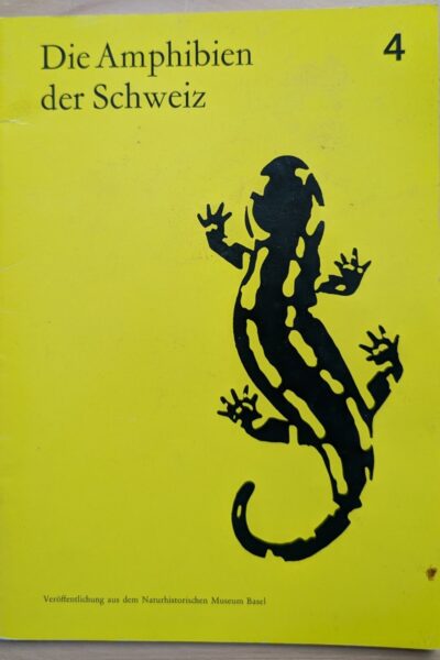 Die amphibien der Schweiz